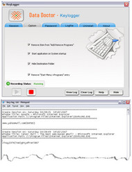 Invisible Keylogger Software screenshot